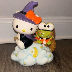 Hello Kitty Witch with Keroppi Ceramic 🧙🐸
